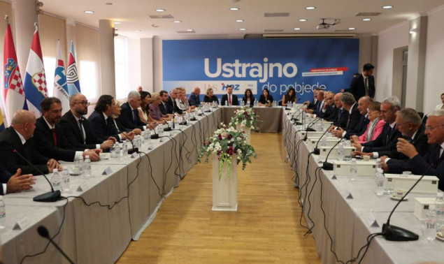 Počela sjednica Predsjedništava HDZ-a BiH i HDZ-a RH
