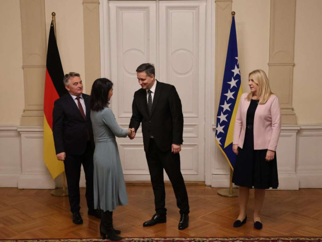 Bećirović: Njemačka ministrica Annalena Baerbock je veliki prijatelj BiH
