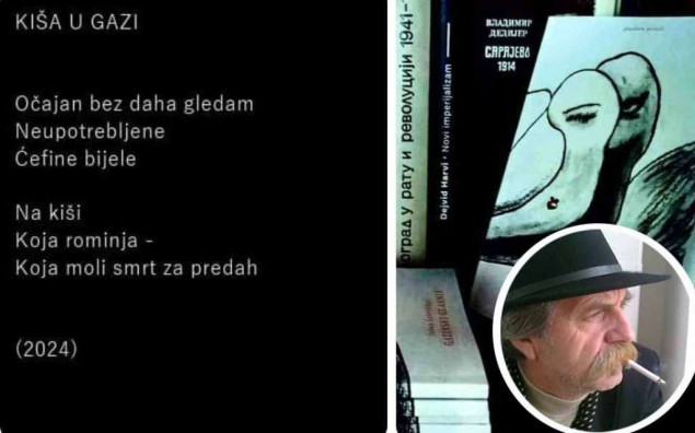 'Gazinski glasnik' Šabana Šarenkapića knjiga je koja riječima želi da pobijedi rat