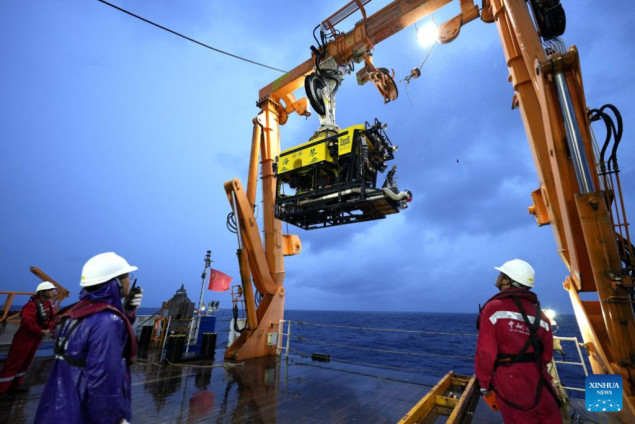Kineski istraživač dubokog mora Haiqin završio misiju u Južnom kineskom moru
