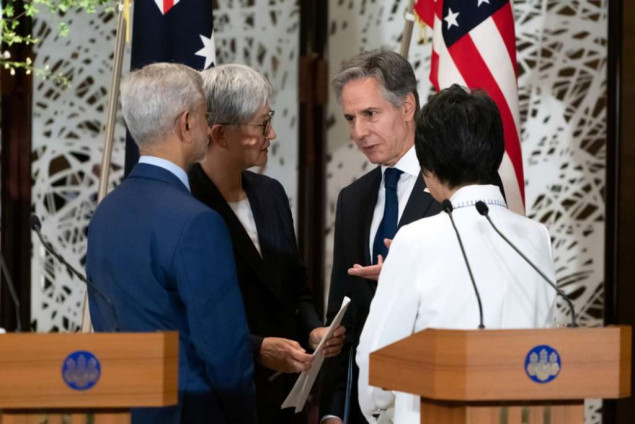 Šefovi diplomatija 'Quada' razgovaraju o jačanju pomorske sigurnosti u indo-pacifičkoj regiji