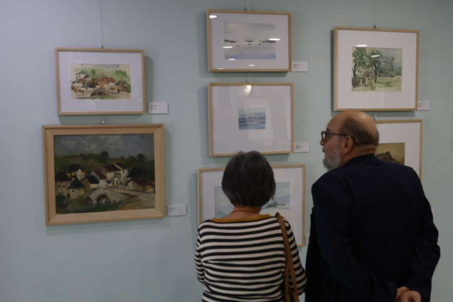 U galeriji Bošnjačkog instituta otvorena donatorska izložba Ahmed Džuvić: Boje prostora