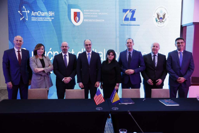 Američka ambasada i AmCham uz reformske procese Zavoda zdravstvenog osiguranja Kantona Sarajevo