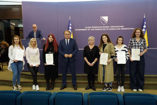 Ministarstvo kulture i sporta FBiH nagradilo sportiste, trenere, udruženja