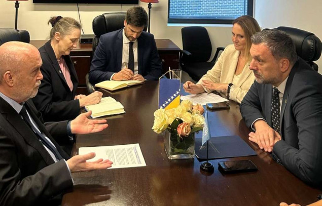 Konaković se u New Yorku sastao s generalnim sekretarom OSCE-a Feridunom H. Sinirlioğluom