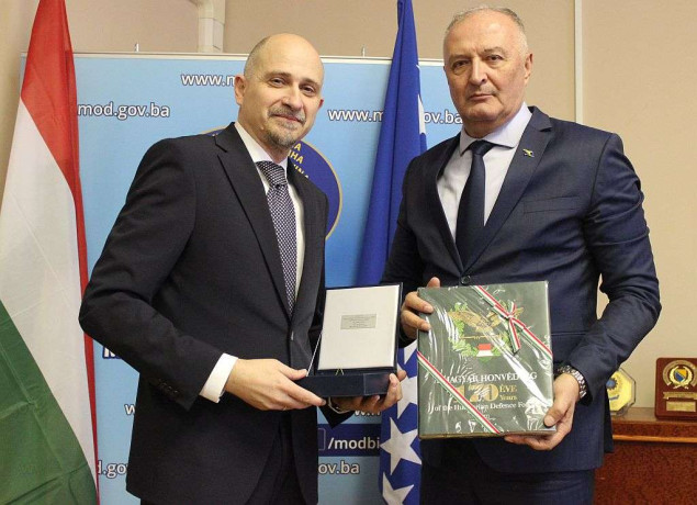 Ambasador Mađarske u BiH posjetio Heleza: Želimo da što prije postanete članica EU