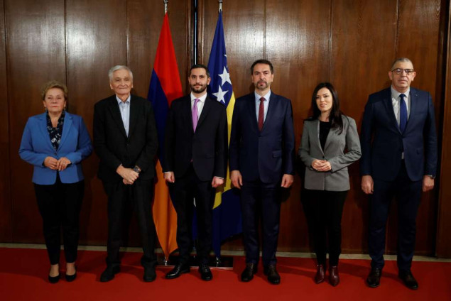 Članovi Zajedničkog kolegija PSBiH razgovarali s potpredsjednikom Parlamenta Armenije