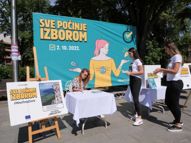 Kampanja EU za poticanje veće izlaznosti birača na izbore 2. oktobra