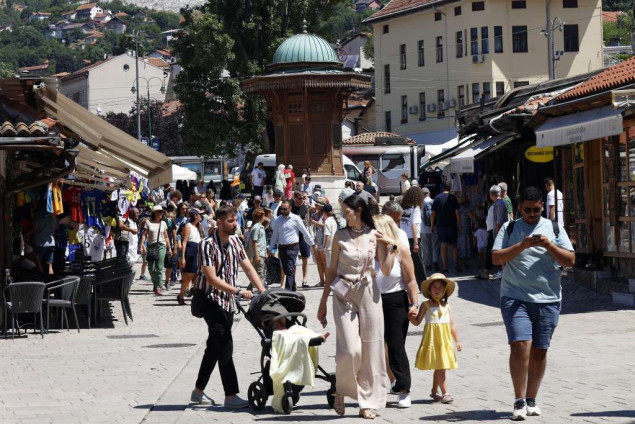 Za pet mjeseci u BiH boravilo više od 650 hiljada turista, ostvareno više od 1,37 miliona noćenja