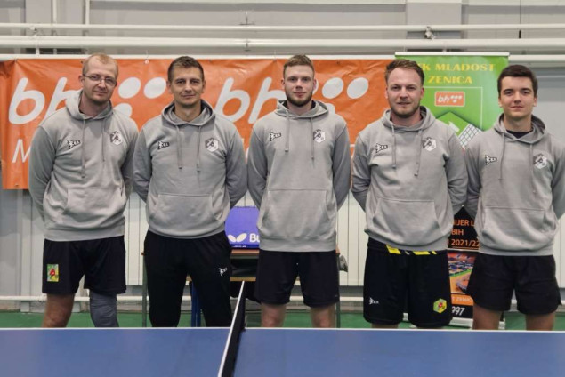 Stonoteniseri zeničke Mladosti kao domaćini savladali aktuelne prvake iz Mostara s 4:3