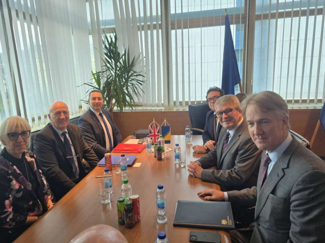 Sastanak Bošnjaka s direktorom britanske Granične sigurnosti Martinom Hewittom