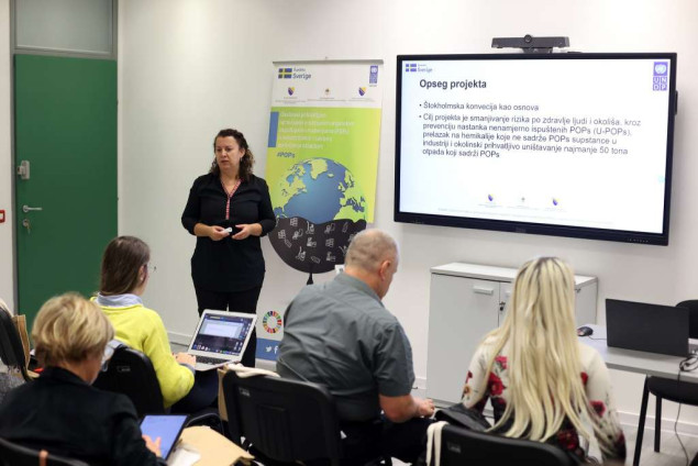 UNDP organizovao radionice o odgovornom upravljanju postojanim organskim zagađujućim supstancama