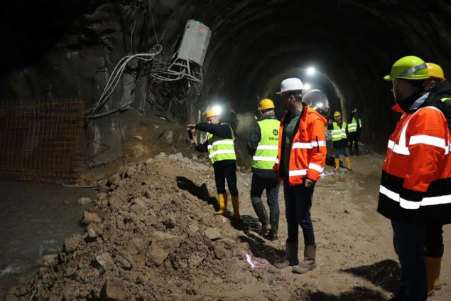 Delegacija Vlade BPK posjetila gradilište tunela Hranjen, zadovoljni dinamikom radova