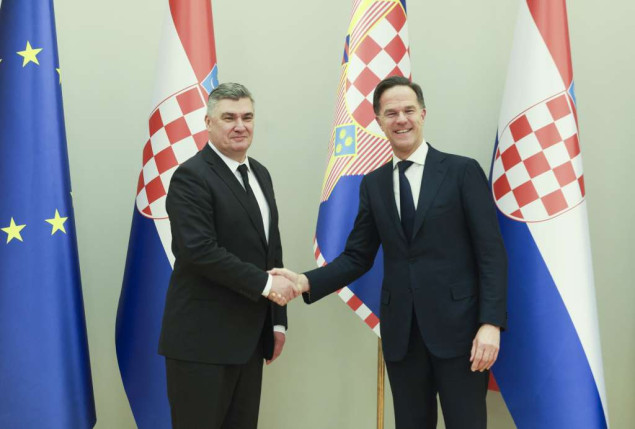 Razgovor u Zagrebu: Milanović kritizira Rutteove izjave