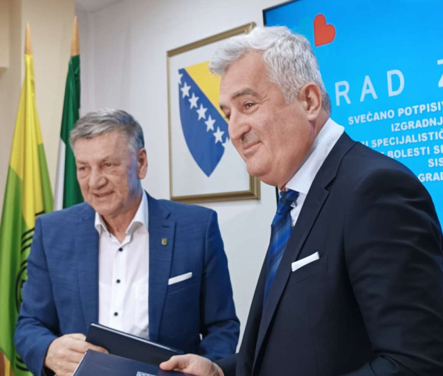 Potpisan ugovor za izgradnju Centra za srce u krugu Kantonalne bolnice Zenica