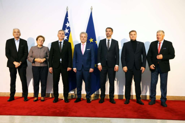 Članovi Kolegija oba doma PSBiH i Sattler o evropskoj perspektivi Bosne i Hercegovine