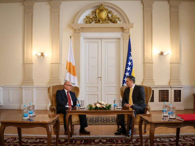 Bećirović primio akreditivno pismo ambasadora Republike Kipar za BiH