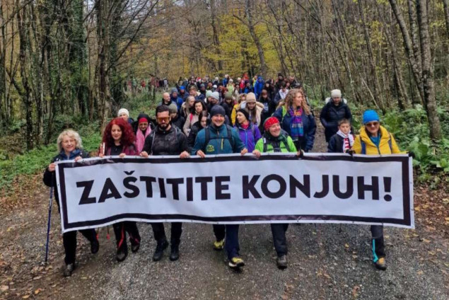 Pobjeda aktivista - Uspostavlja se nadzor planine Konjuh