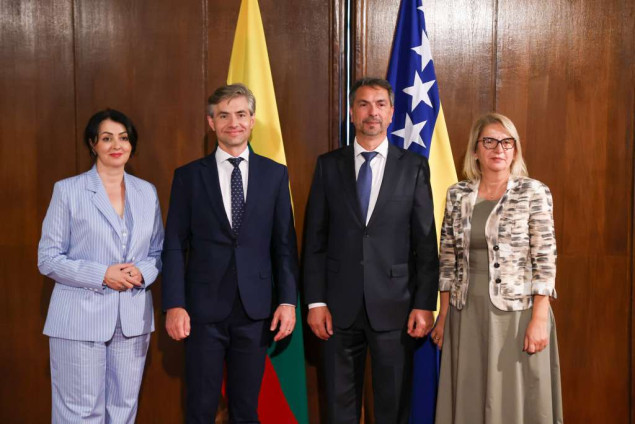 Budrys rukovodstvu Predstavničkog doma PSBiH: Litvanija ostaje pouzdan partner BiH na evropskom putu