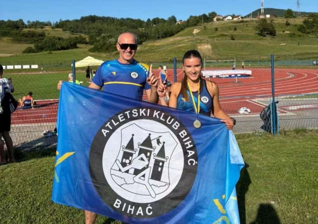 Jasmina Nuspahić viceprvakinja BiH na 400 metara, nova medalja za AK Bihać