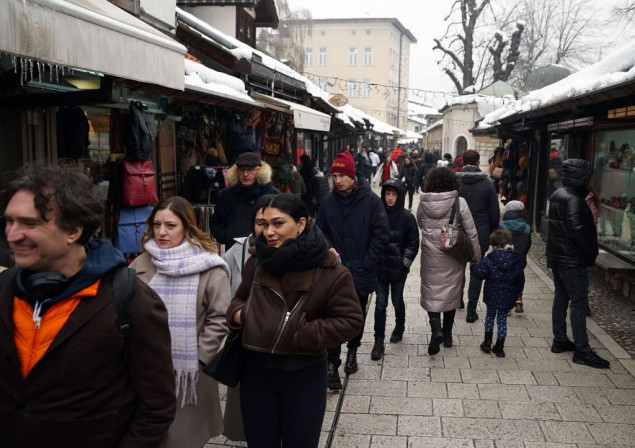 I tokom marta nastavljen trend rasta dolazaka i noćenja turista u Kantonu Sarajevo
