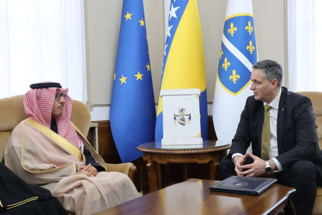Bećirović: Nastaviti jačati prijateljske veze BiH i Kraljevine Saudijske Arabije