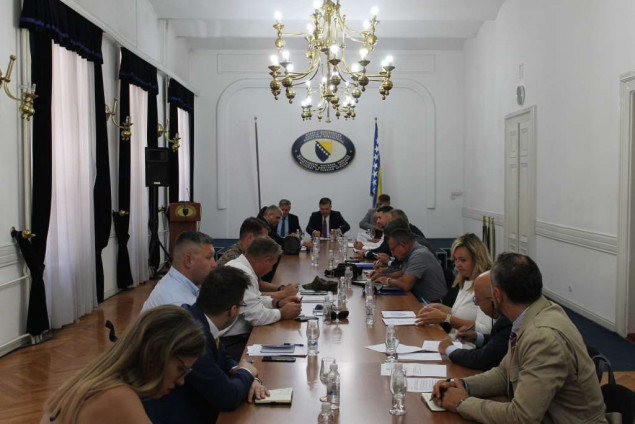 Održana šesta sjednica Komisije za saradnju s NATO-om