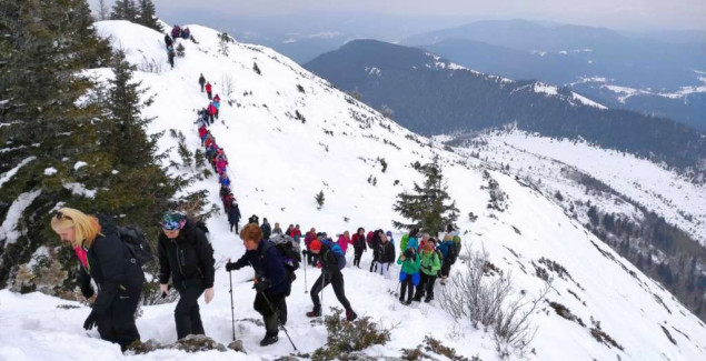 Održana manifestacija '100 žena na Trebević'