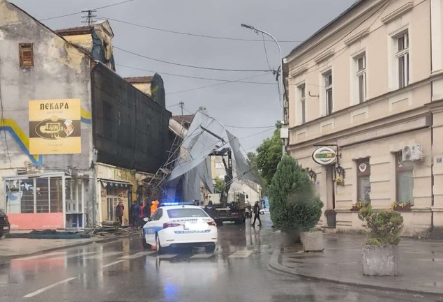 Prijedor zahvatilo olujno nevrijeme
