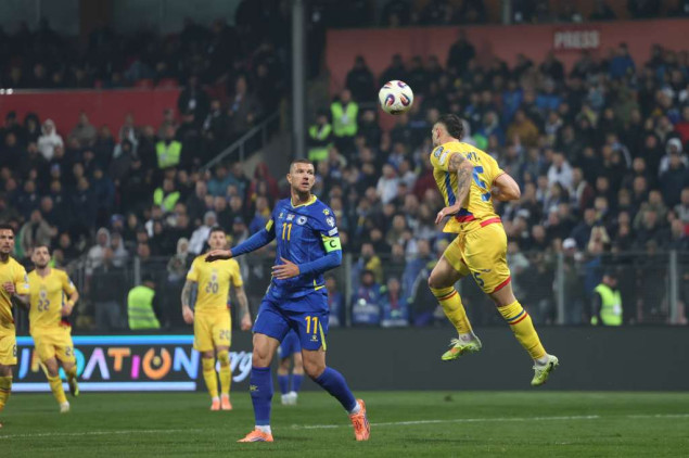 Golom Daniela Birligea iz 17. minute Rumuni u Zenici vode protiv BiH s 1:0