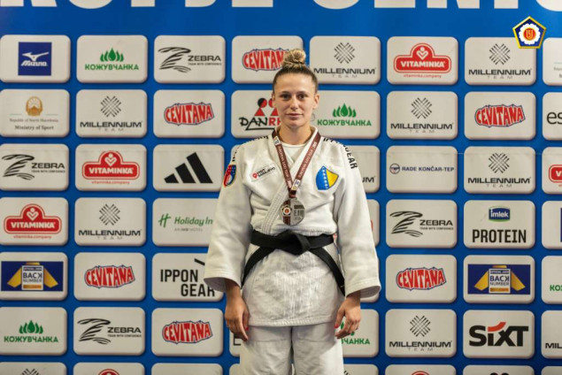 Samardžić osvojila srebrenu medalju na Evropskom judo kupu za seniorke