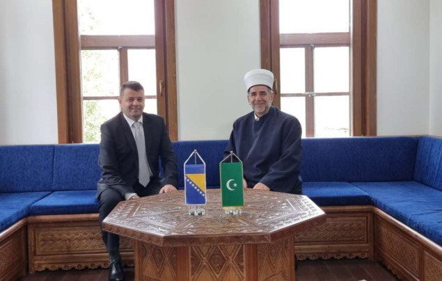 Ministar Hurtić posjetio muftiju banjalučkog Nusreta ef. Abdibegovića