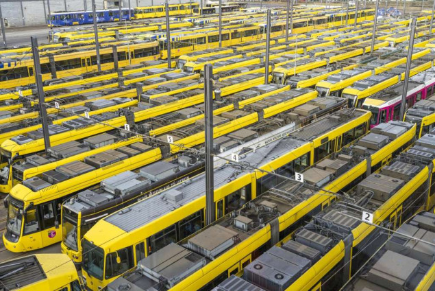 Radnici javnog prevoza širom Njemačke u štrajku