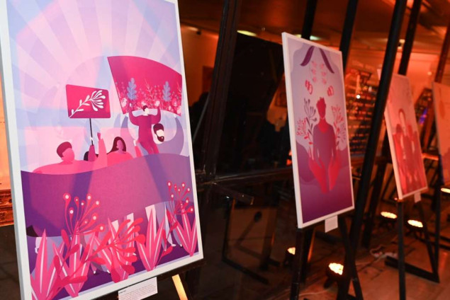 U Historijskom muzeju BiH postavljena izložba ilustracija posvećena borbi protiv nasilja nad ženama