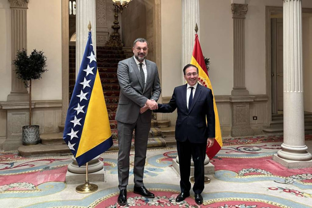 Konaković se susreo s ministrom vanjskih poslova EU i saradnje Kraljevine Španije