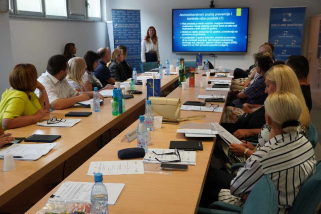 Održana radionica povodom mapiranja resursa za prevenciju raka prostate i debelog crijeva