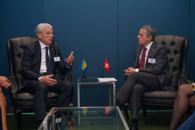 Džaferović i Cassis: Balkan ima strateški značaj za sigurnosnu arhitekturu Evrope