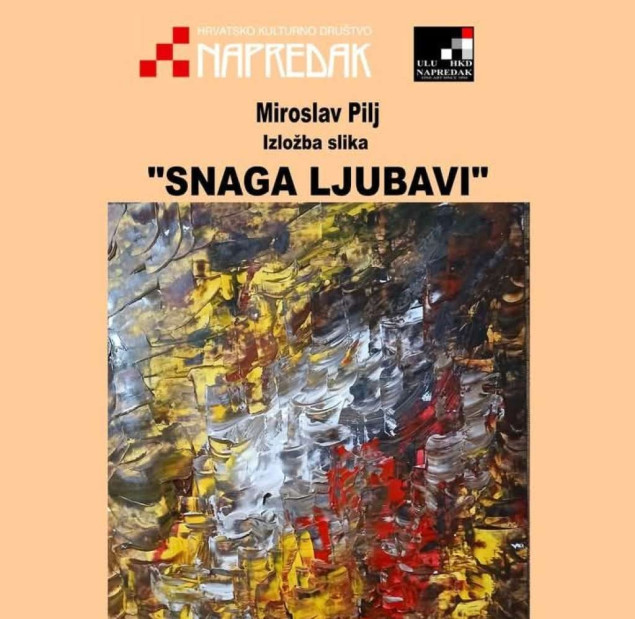 U Sarajevu večeras otvorenje izložbe slika 'Snaga ljubavi' autora Miroslava Pilja