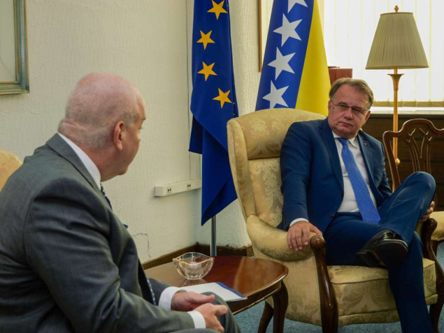 Nikšić s Aggelerom razgovarao o provođenju reformi u BiH