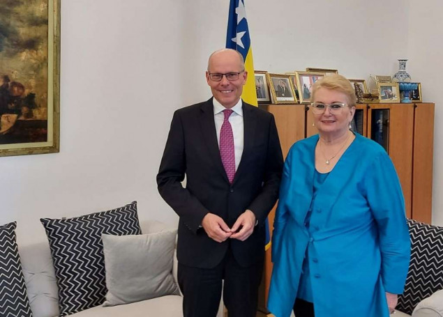 Turković s Beyerom razgovarala o aktuelnoj političkoj situaciji u BiH