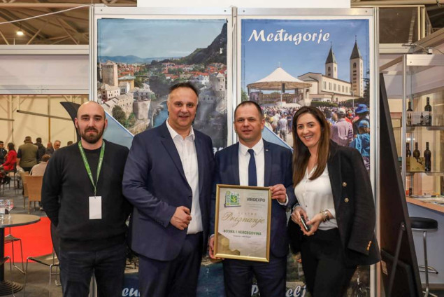 BiH kao država partner nagrađena zlatnim priznanjem na Međunarodnom sajmu gospodarstva Viroexpo