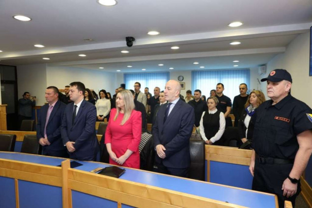 Održana svečana sjednica Kantonalnog štaba Civilne zaštite BPK Goražde