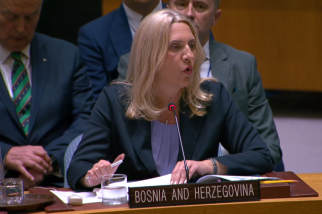 Cvijanović pozvala Vijeće sigurnosti UN-a da glasa o potvrđivanju visokog predstavnika Schmidta