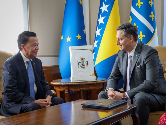 Bećirović s indonezijskim ambasadorom u BiH: Hvala Indoneziji na podršci Rezoluciji o Srebrenici