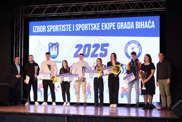 Pečenković najbolja sportašica Bihaća, klubovi 'Una' i 'Daj krug' najuspješnije ekipe