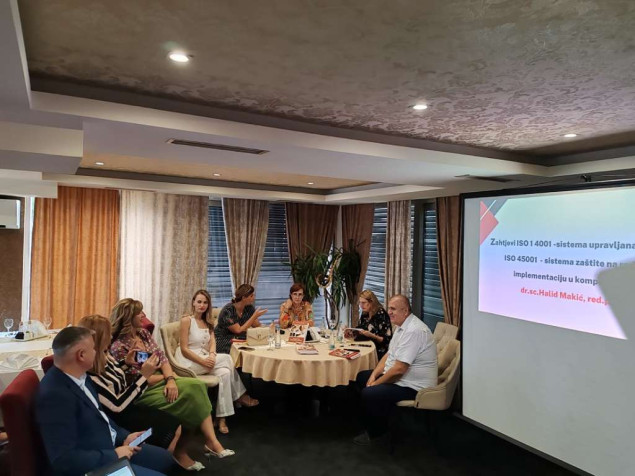 U Bihaću održan okrugli stol o značaju certifikacije sistema zaštite okoliša i zaštite na radu