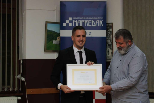 Mateu Mariću nagrada za najboljeg volontera u BiH za 2023. godinu