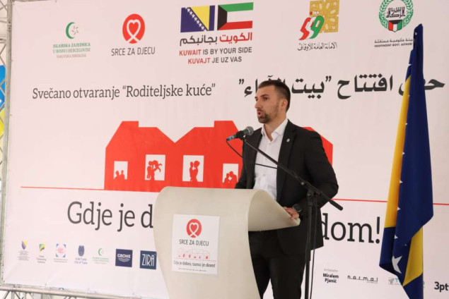 Delić na otvaranju roditeljske kuće u Tuzli: Roditeljske kuće su obaveza koja se ne smije zaboraviti