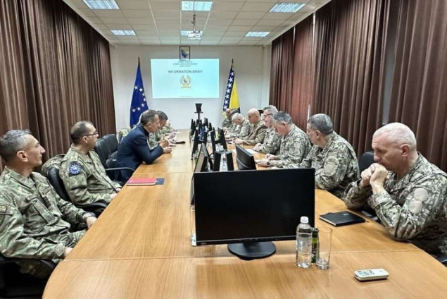 Nastupna posjeta komandanta EUFOR-a u BiH Zajedničkom štabu OS BiH