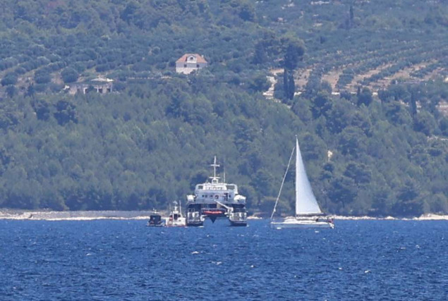 Izvučeno tijelo iz potonule jedrilice kod Splita